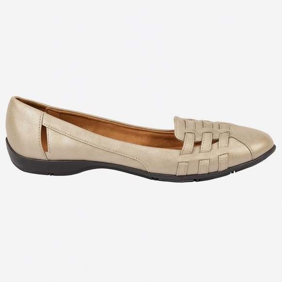 Life Stride Women’s Gold Casual Flat Slip-On Comfort Shoe 6.5M NEW, No Tags - Picture 6 of 6